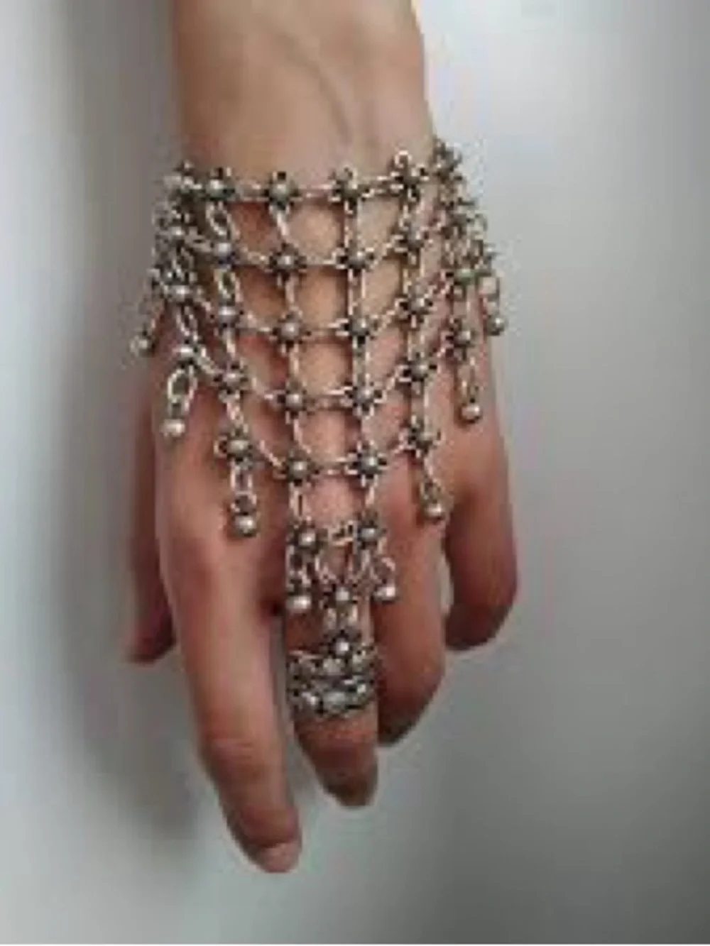 Chainmail VTG Belly Dancer Slave Bracelets - Picture 12 of 14